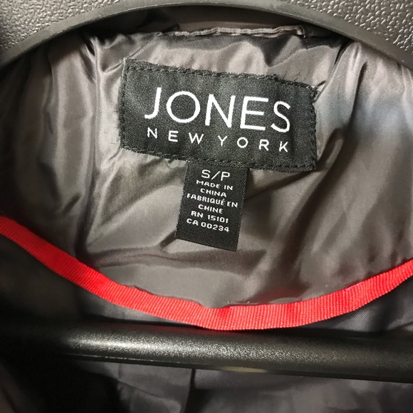 BNWT Jones New York Faux Fur Trim Down Park - Picture 4 of 5